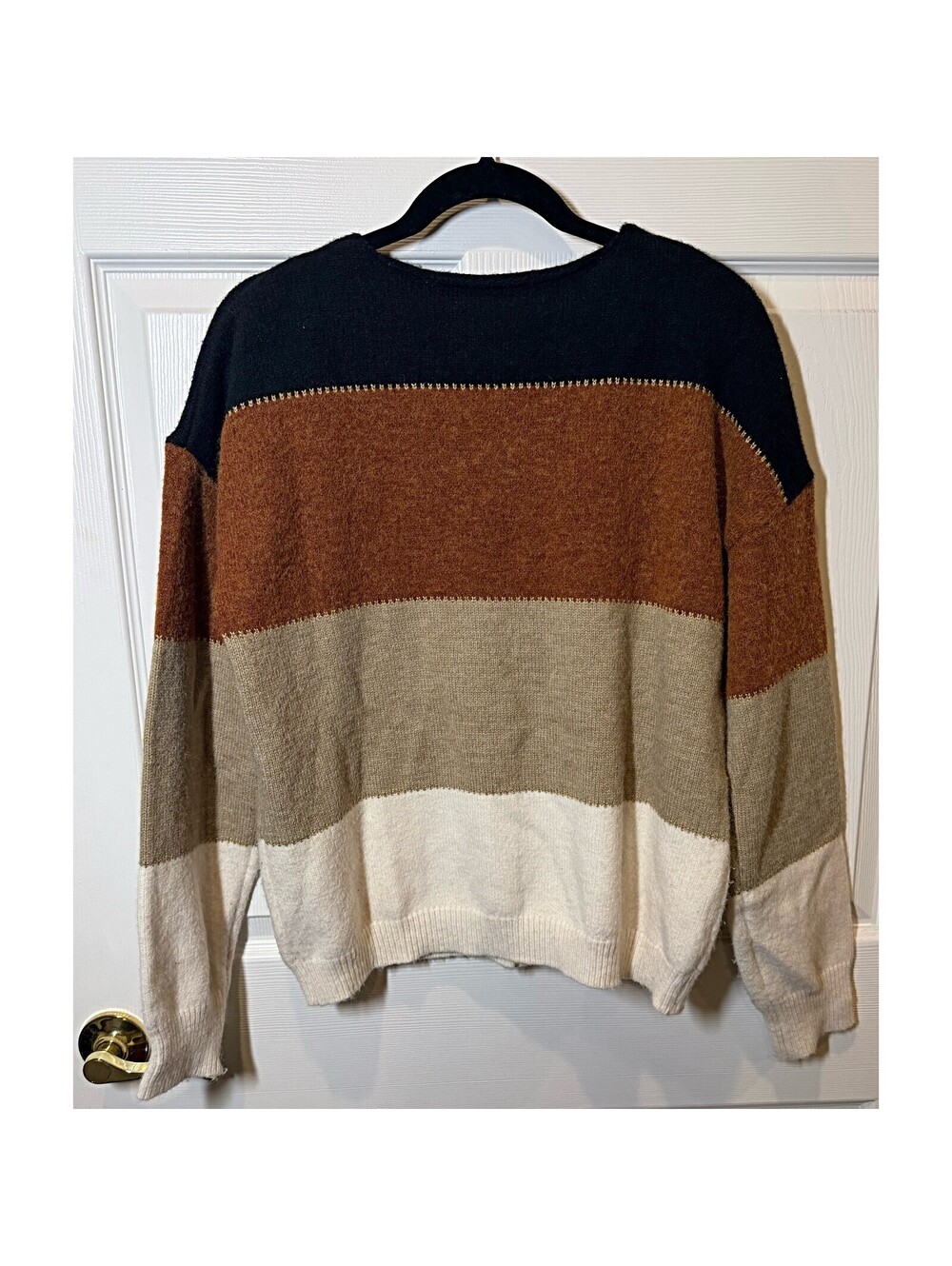 Fall Color Button Cardigan Sweater - Picture 2 of 3
